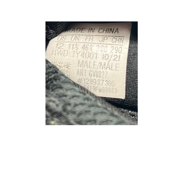 Adidas Alphabounce 1 Black Gold Metallic Mens 12 - Picture 8 of 8